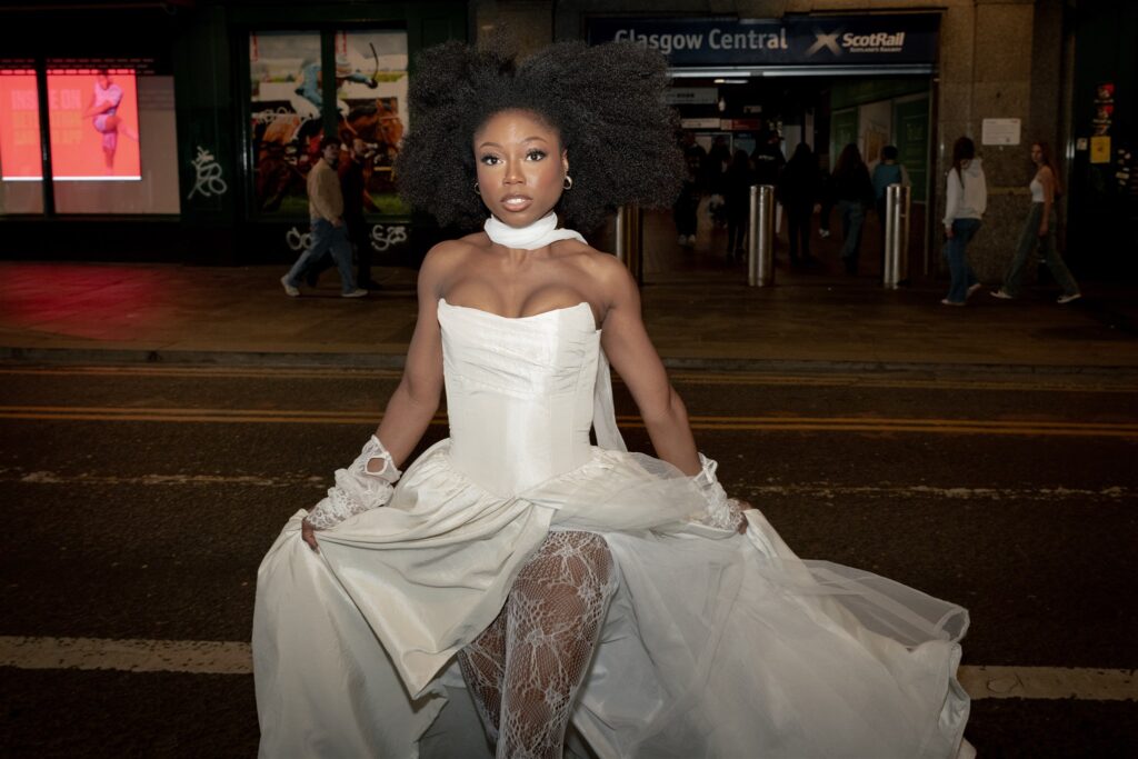 Bride in a city setting.
Editorial Wedding Photographer in Edinburgh.