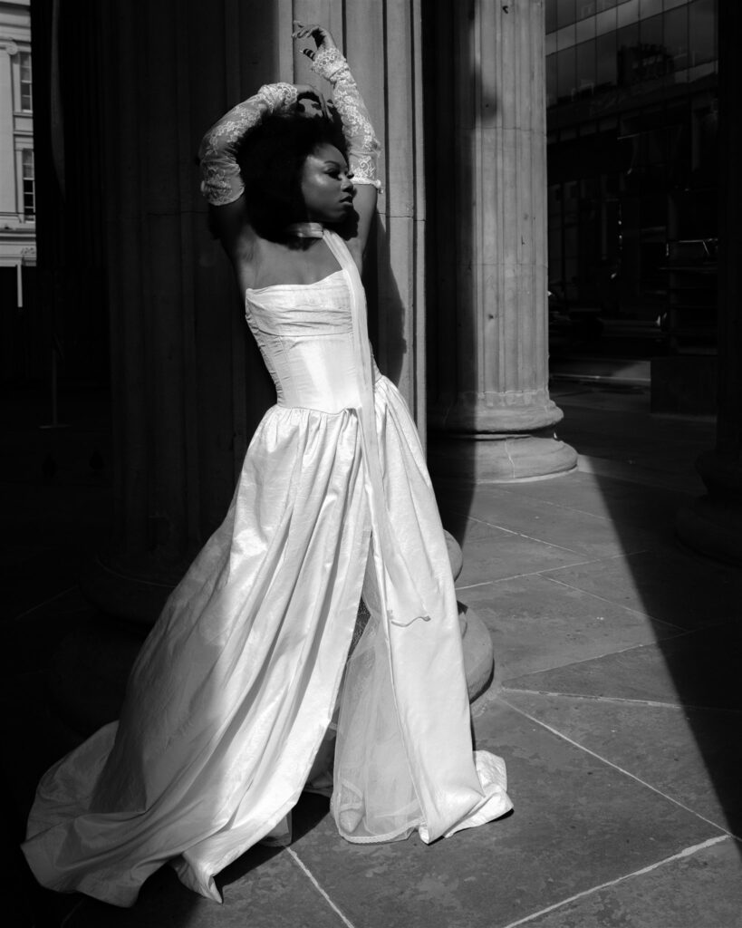 Bride in a city setting.
Editorial Wedding Photographer in Edinburgh.